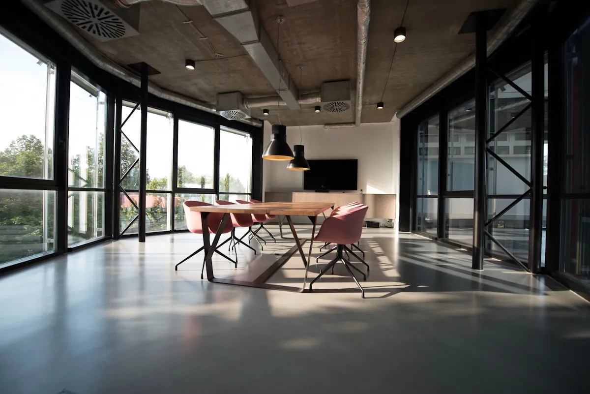 Modern coworking space in Lisbon