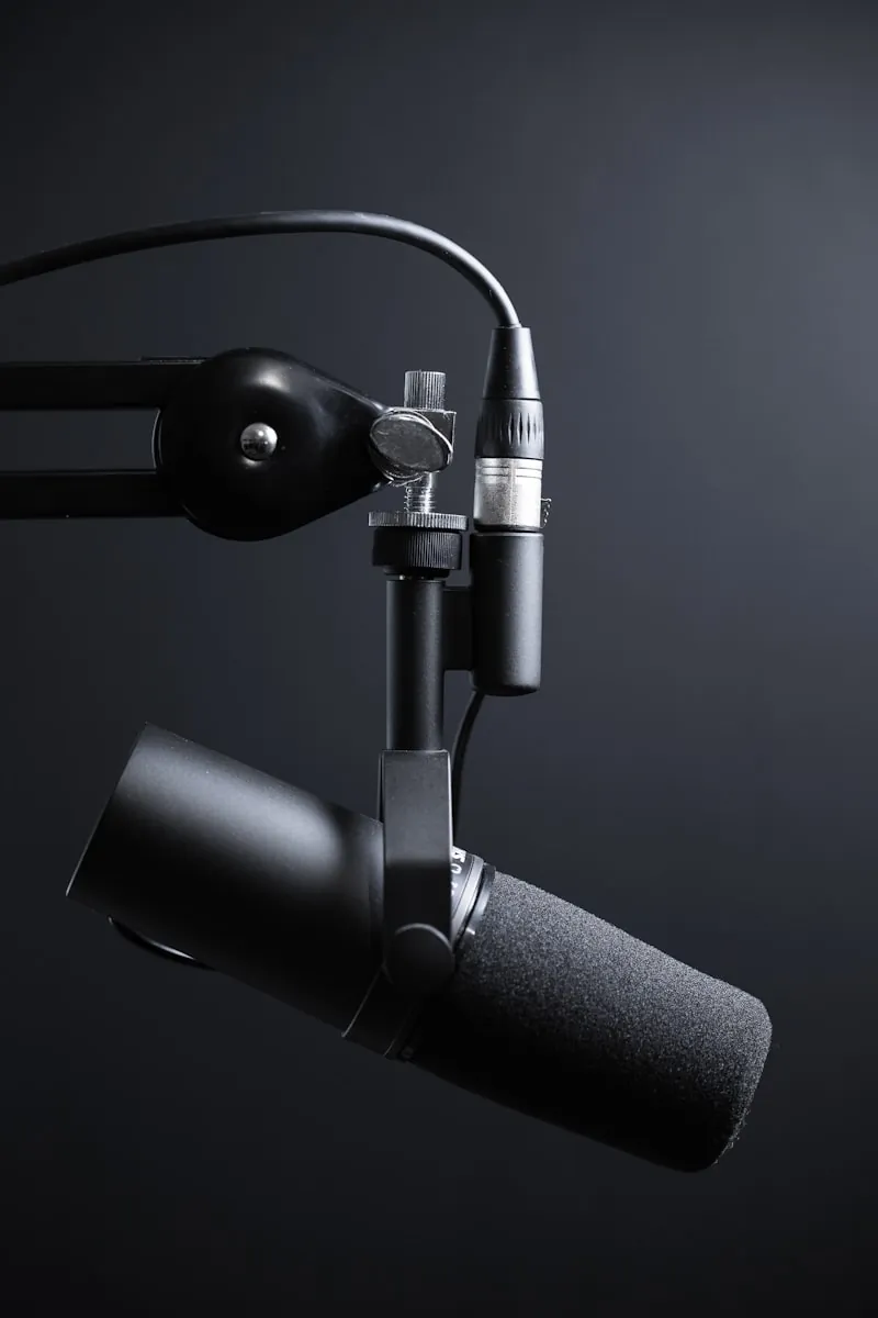 Professional USB microphone for remote work
