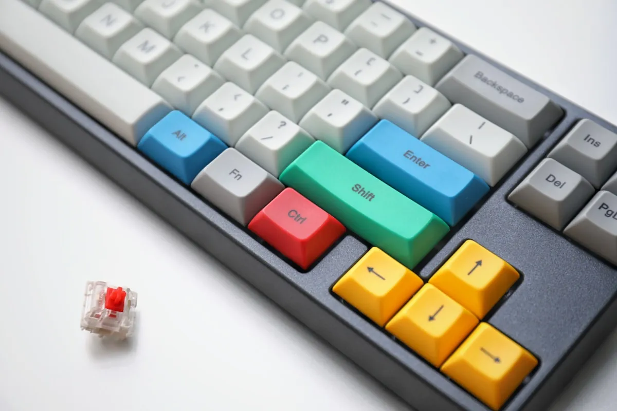 Mechanical keyboard for remote work productivity