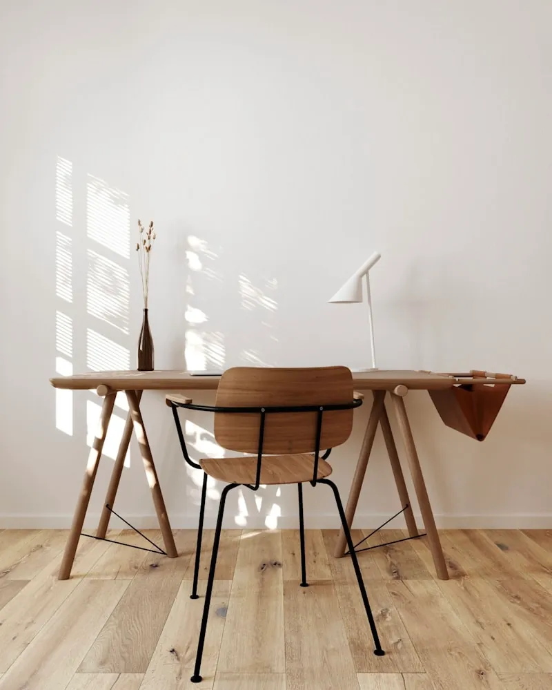 Standing desk setup